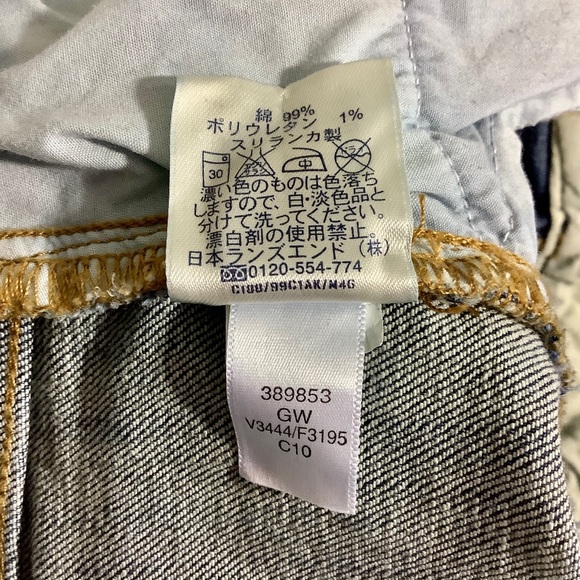 LANDS’ END Canvas Low Rise Boot Cut Jeans SZ-31 - Picture 10 of 11